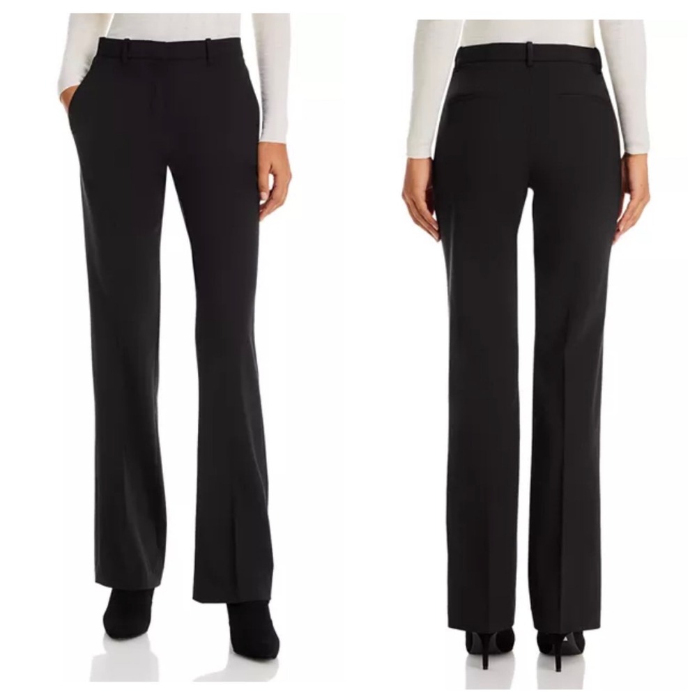Theory Black Women's Tailored Dress Trousers